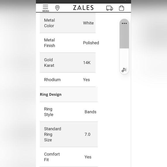 🛑SOLD🛑ales Set of 2 Diamond Accent Vintage-Style Contour Bands in 14k White - Picture 5 of 10